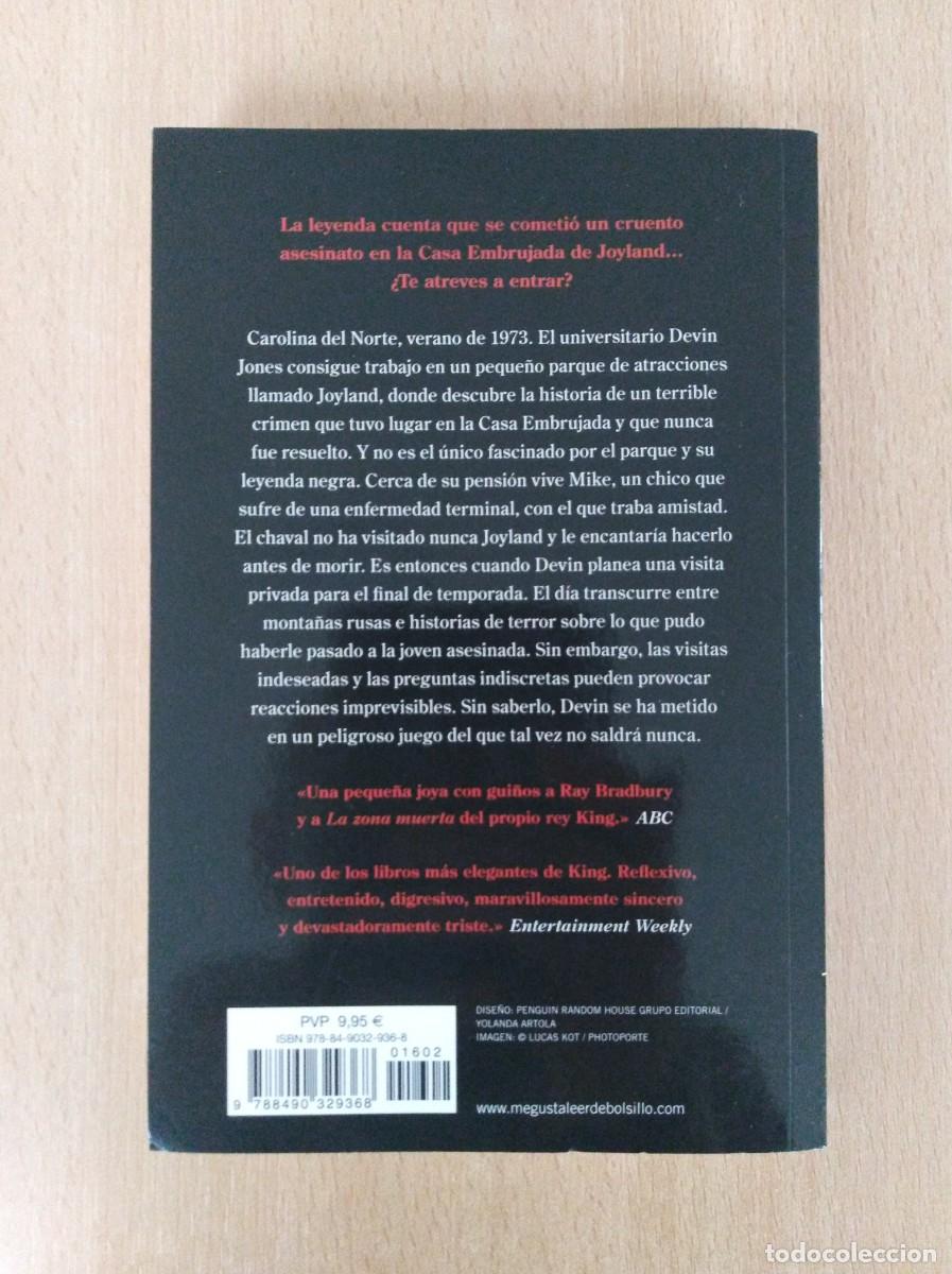 Libros de segunda mano: JOYLAND. Stephen King - Foto 2