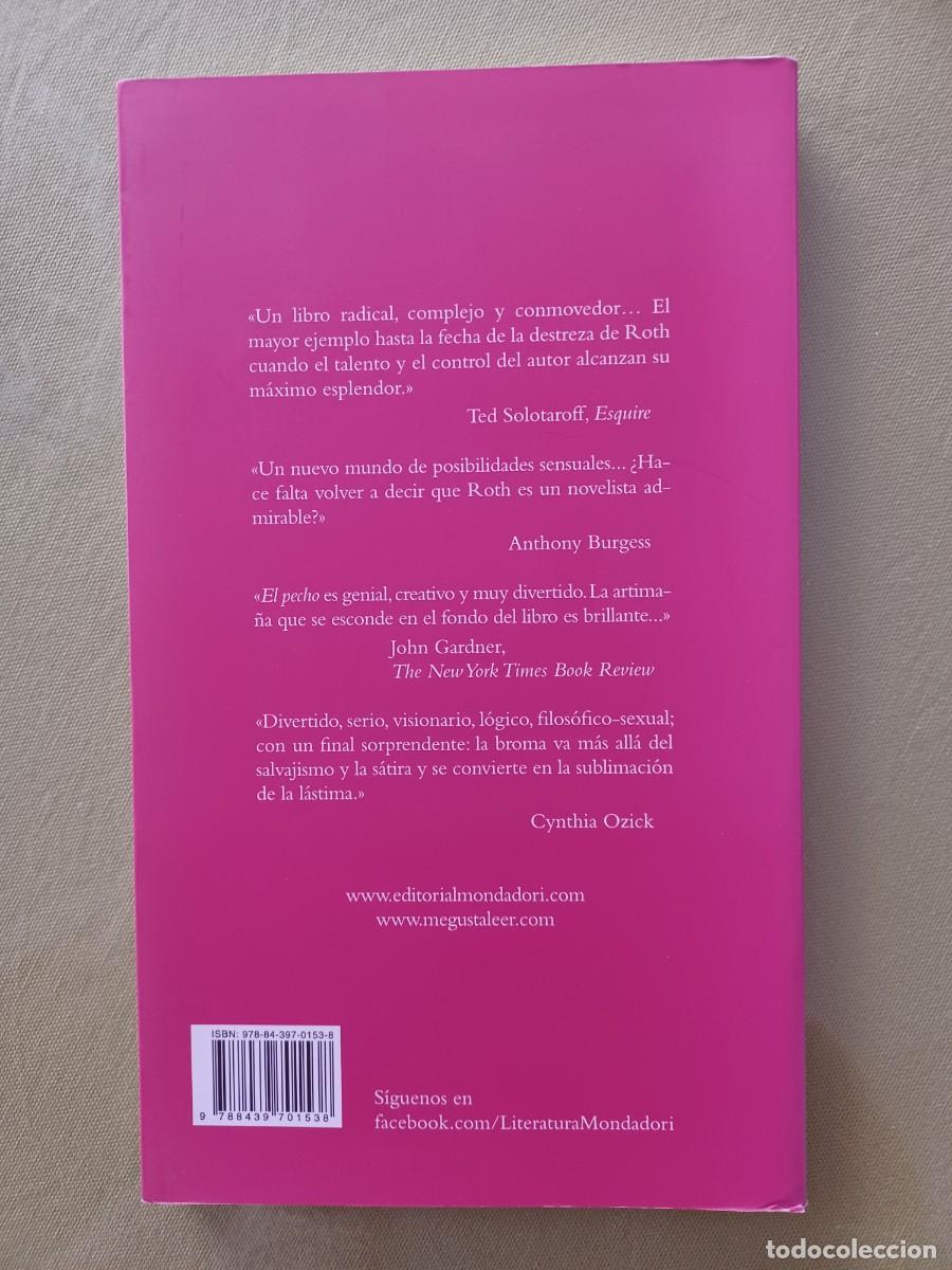 Libros de segunda mano: EL PECHO. PHILIP ROTH. - Foto 2