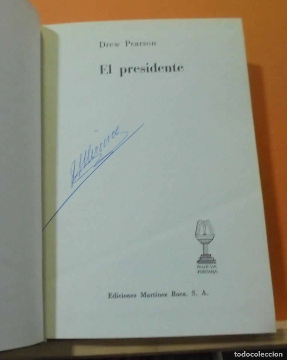 Libros de segunda mano: El presidente. Drew Pearson - Foto 2
