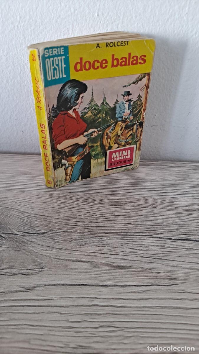 Libros de segunda mano: A. ROLCEST - DOCE BALAS - MINI LIBROS BRUGUERA - Foto 1