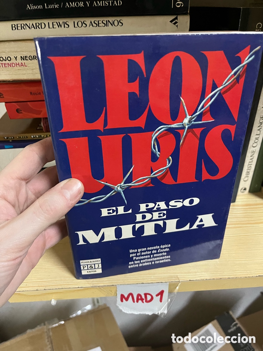Libros de segunda mano: Blas63B leon uris - el paso de mitla - Foto 1