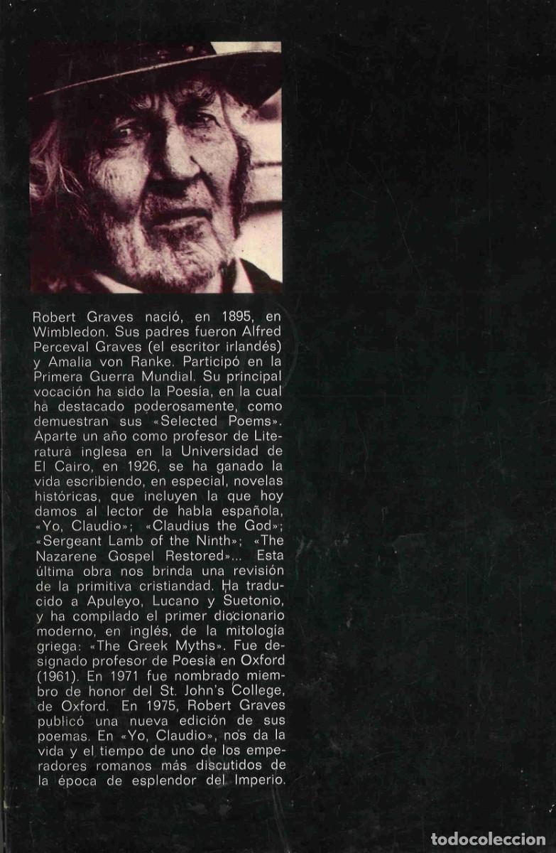Libros de segunda mano: Yo, Claudio. Robert Graves. 1979 - Foto 2