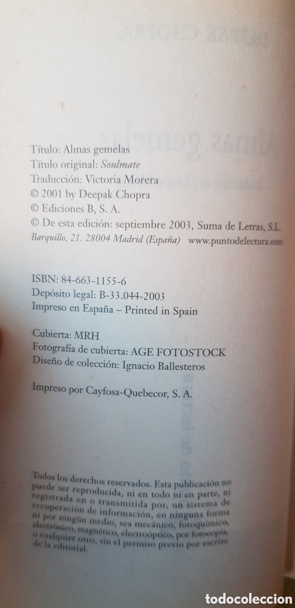 Libros de segunda mano: Libro ALMAS GEMELAS (Z1) - Foto 4