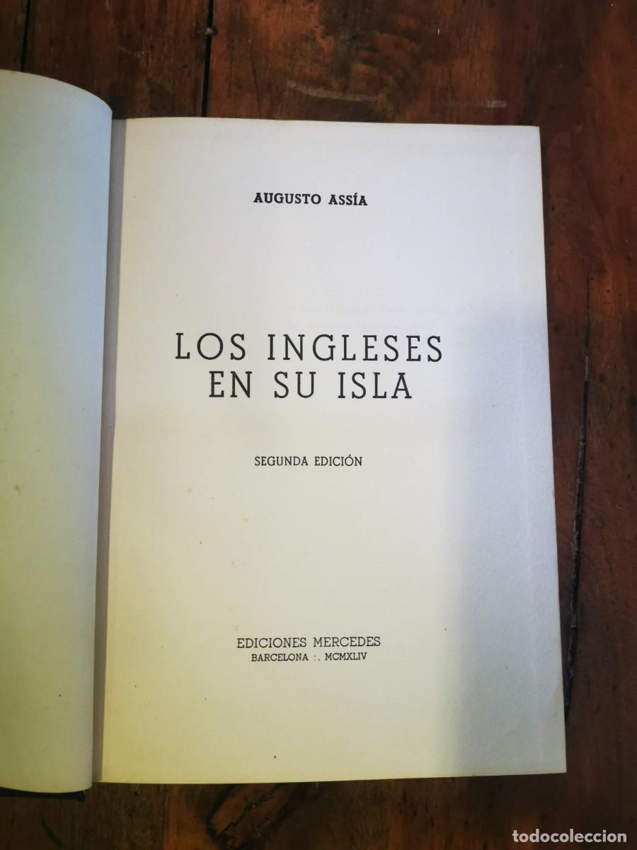 Libros de segunda mano: ASSIA, Augusto. Los ingleses en su isla - Foto 2