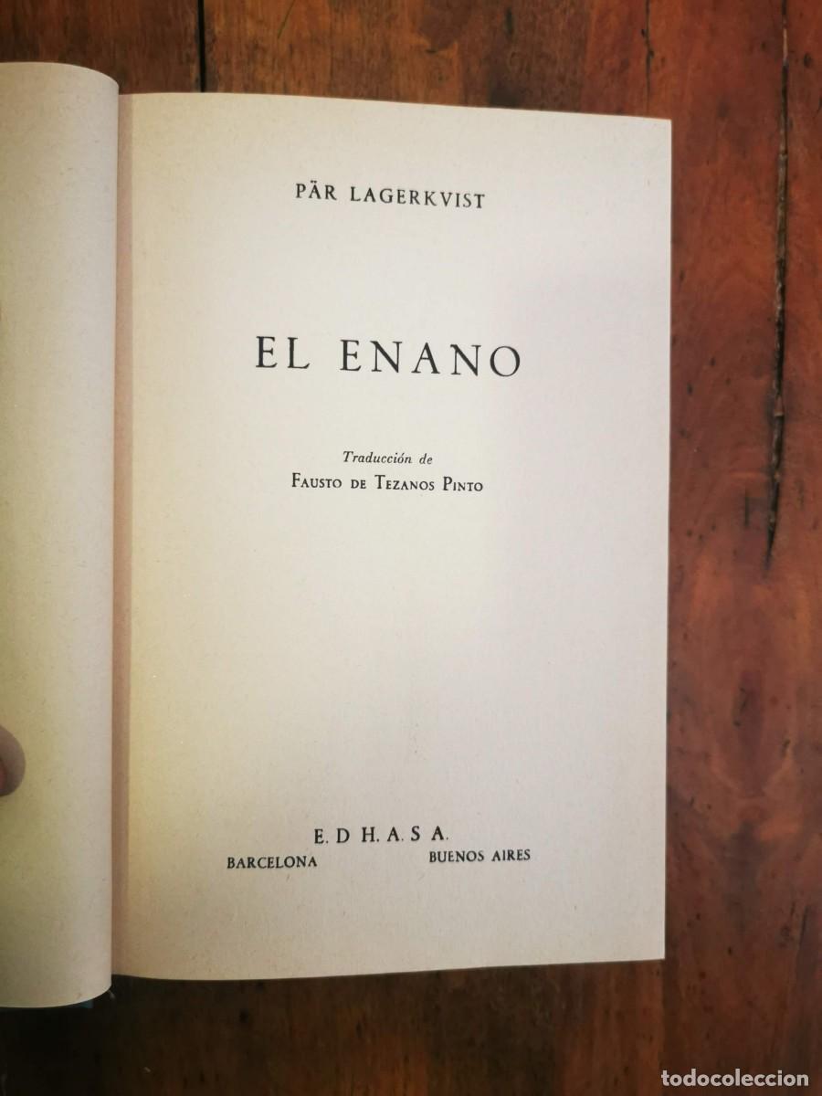 Libros de segunda mano: LAGERKVIST, P&auml;r. El enano - Foto 2