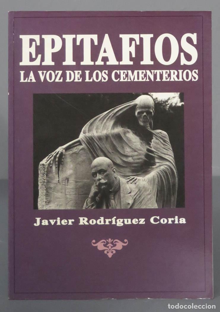 Libros de segunda mano: Epitafios. Javier Rodr&iacute;guez Coria - Foto 1