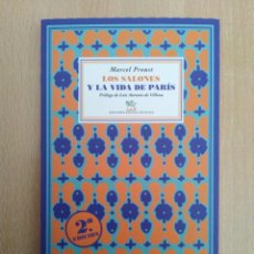 Libros de segunda mano: LOS SALONES Y LA VIDA DE PARÍS. MARCEL PROUST