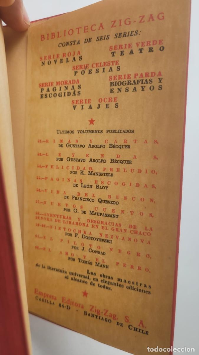Libros de segunda mano: EL AMO Y EL PERRO - THOMAS MANN (EDITORIAL ZIG ZAG, 1946) - Foto 3