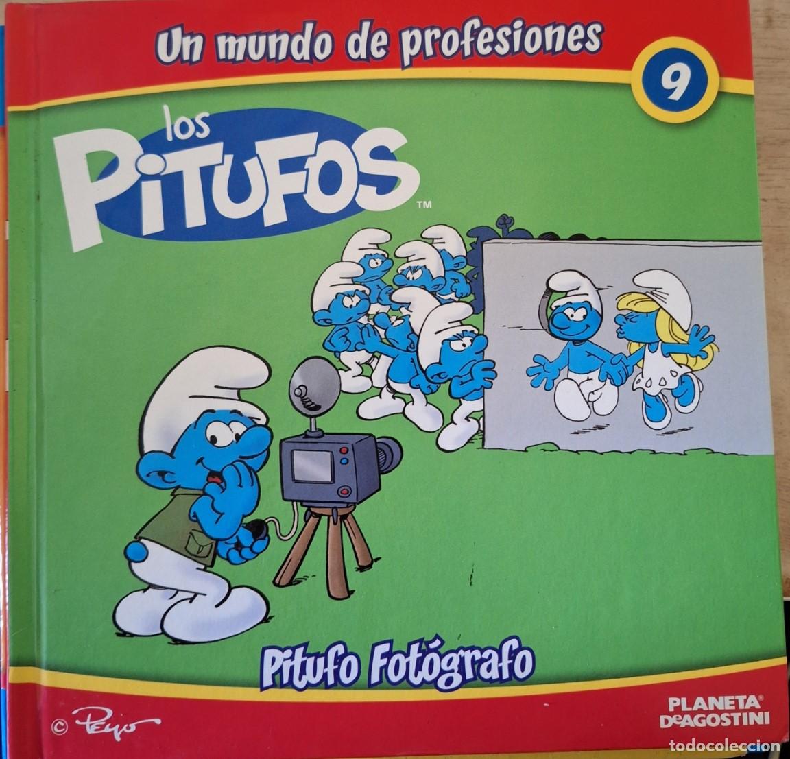 Libros de segunda mano: PITUFO FOTOGRAFO. LOS PITUFOS UN MUNDO DE PROFESIONES N&ordm; 9. -