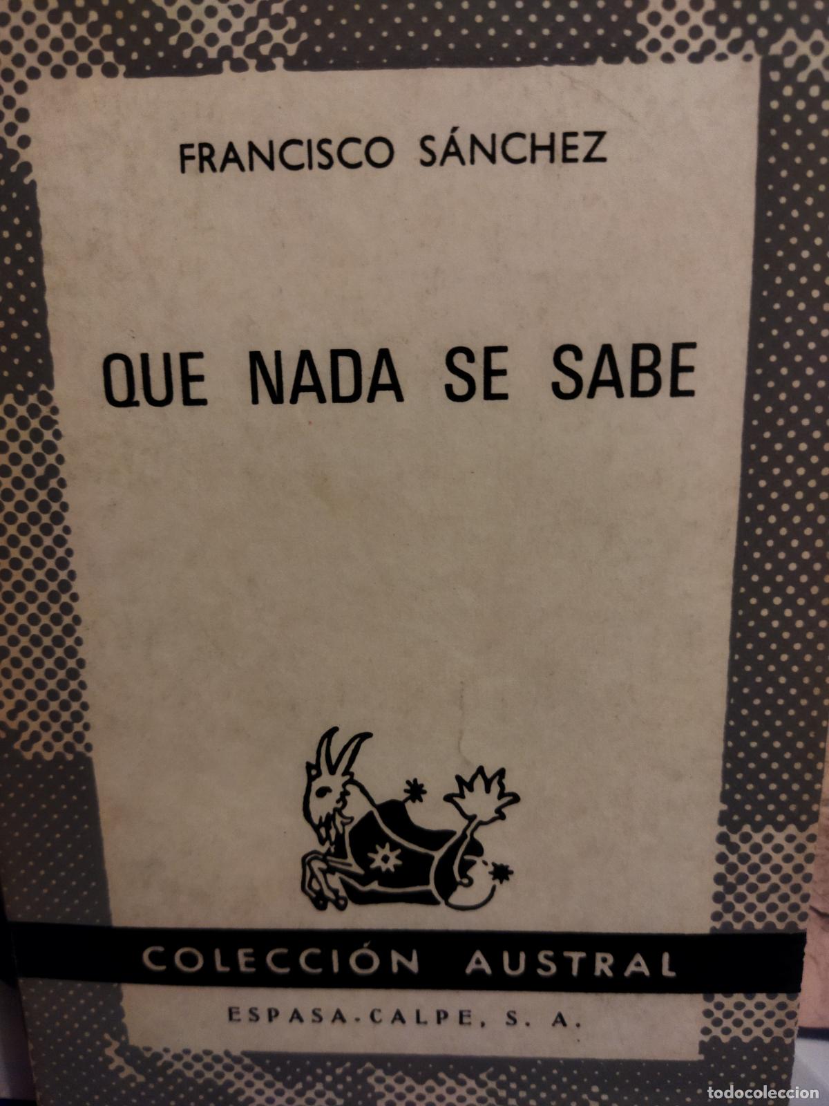 Libros de segunda mano: Que nada se sabe - Foto 1