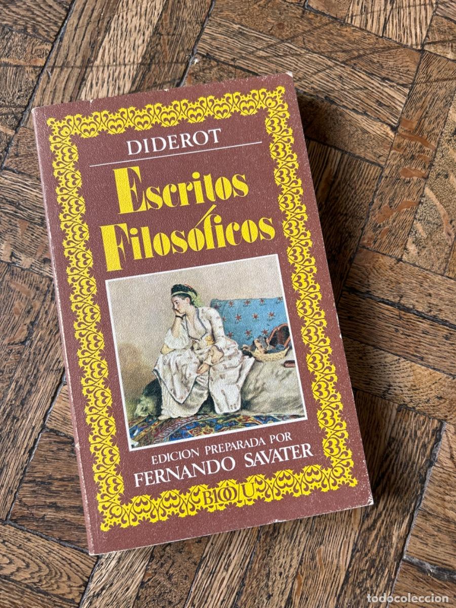 Libros de segunda mano: Escritos mitol&oacute;gicos - Diderot - Foto 1