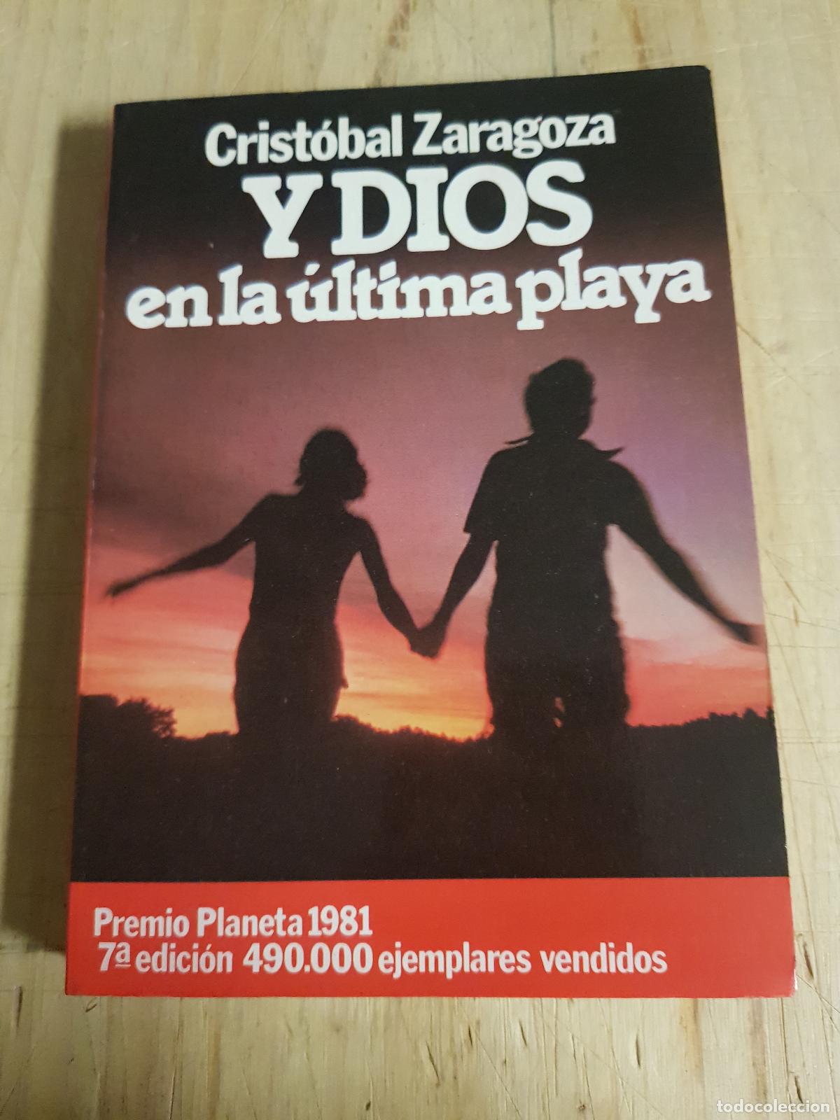 Libros de segunda mano: Y dios en la &uacute;ltima playa - Crist&oacute;bal Zaragoza - Foto 1