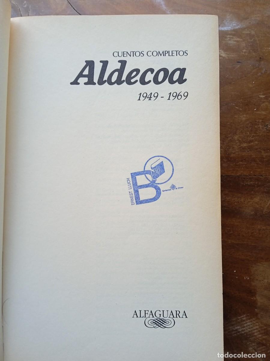 Libros de segunda mano: Cuentos completos Aldecoa Alfaguara - Foto 4