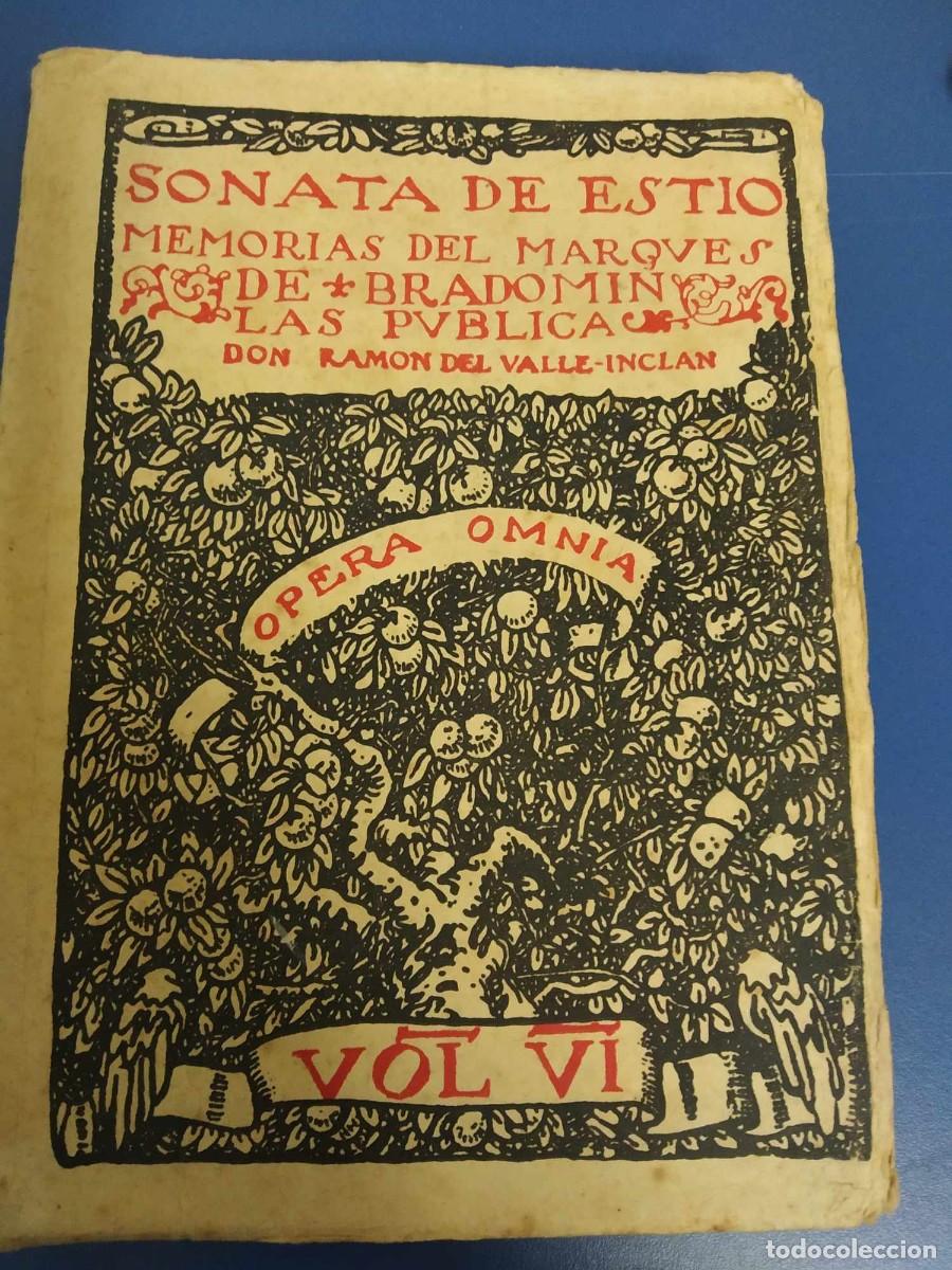 Libros de segunda mano: RAM&Oacute;N DEL VALLE INCL&Aacute;N: SONATA DE EST&Iacute;O - Foto 1