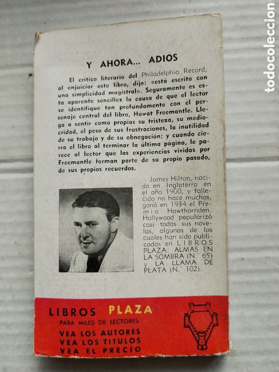 Libros de segunda mano: Y AHORA... ADIOS/JAMES HILTON - Foto 3