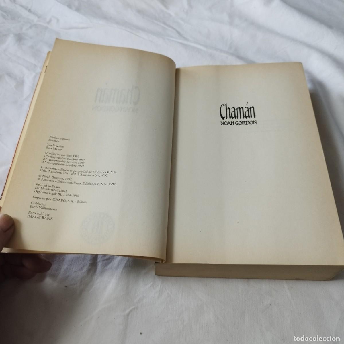 Libros de segunda mano: CHAMAN / NOAH GORDON / EVA 116 - Foto 10