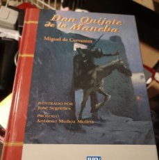 Libros de segunda mano: LIBRO QUIJOTE DE LA MANCHA ILUSTRADO JOSÉ SEGRELLES 1996 MIGUEL DE CERVANTES