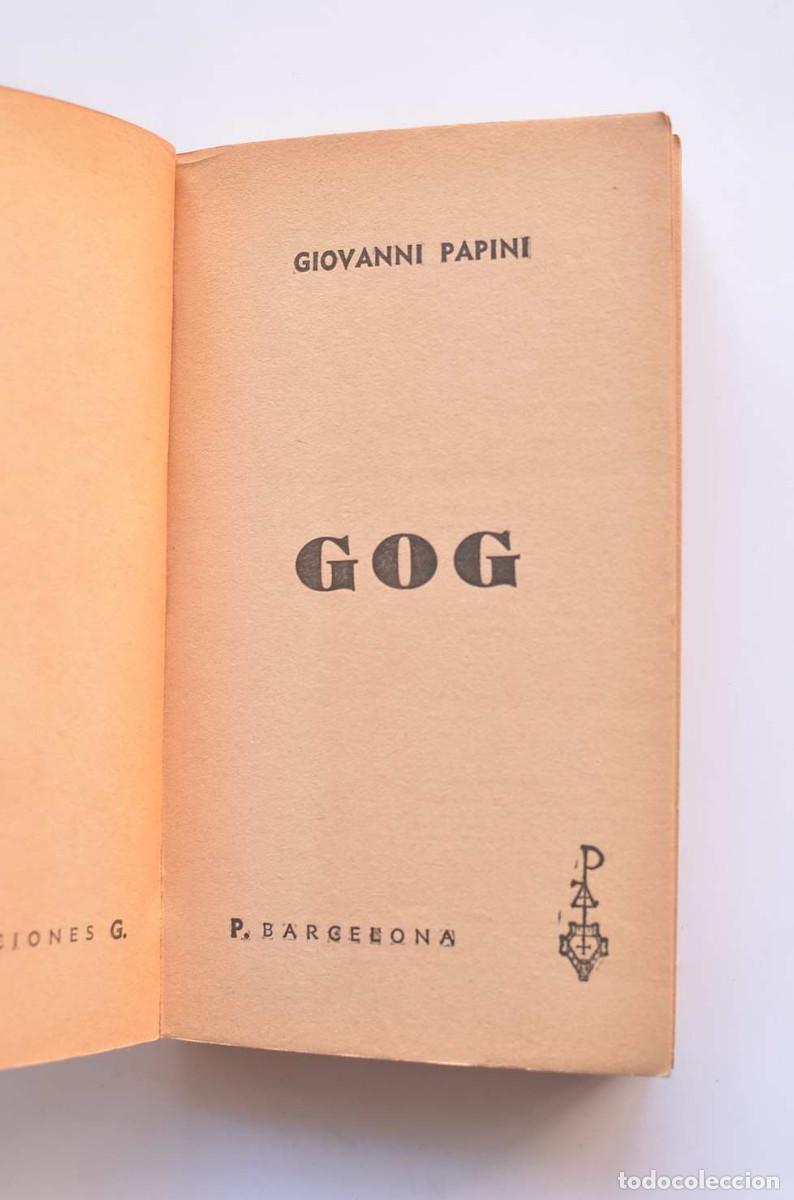 Libros de segunda mano: Gog - PAPINI, Giovanni - Foto 3