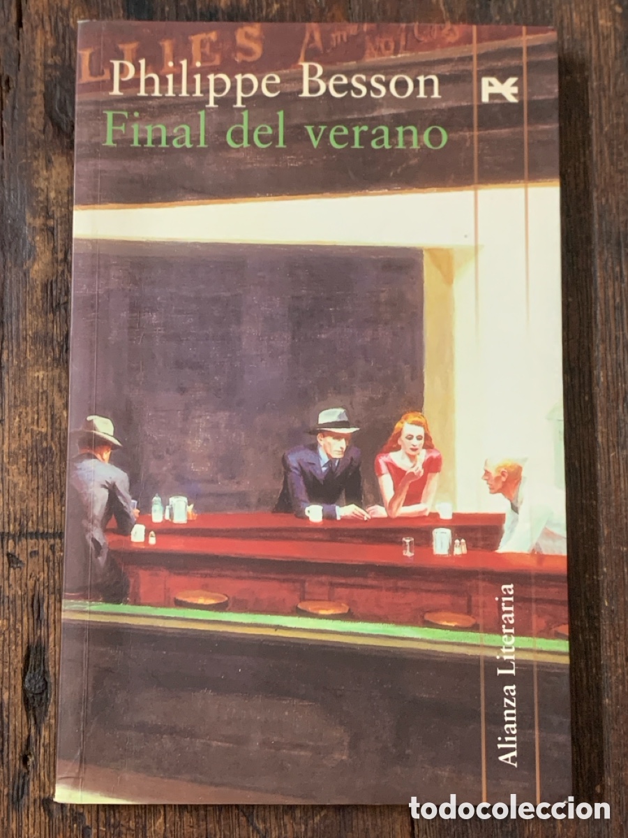 Libros de segunda mano: Final Del Verano, Philippe Besson - ALIANZA 2005 - Foto 1