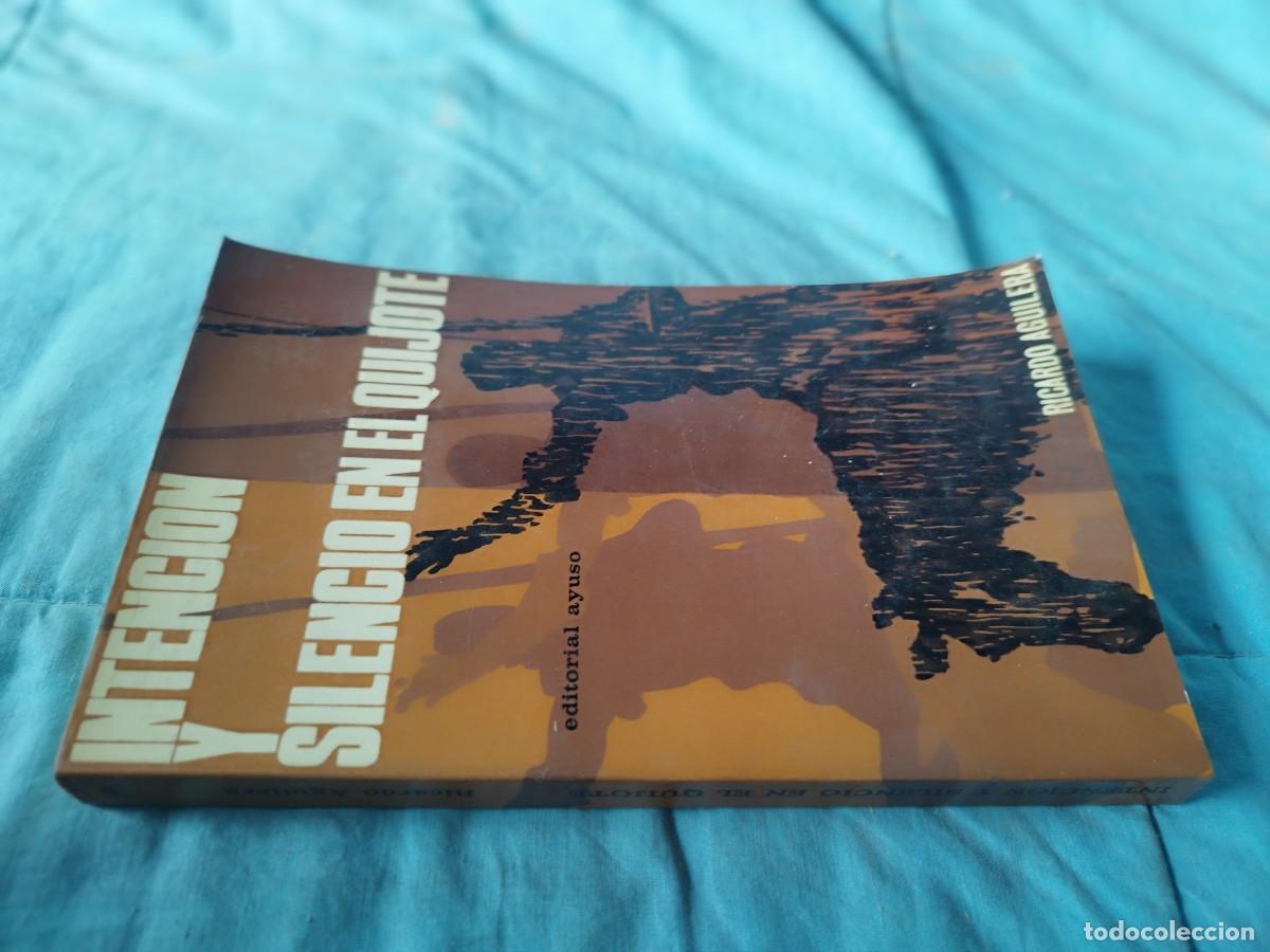 Second hand books: INTENCION Y SILENCIO EN EL QUIJOTE / RICARDO AGUILER / GARA 59 / AYUSO
