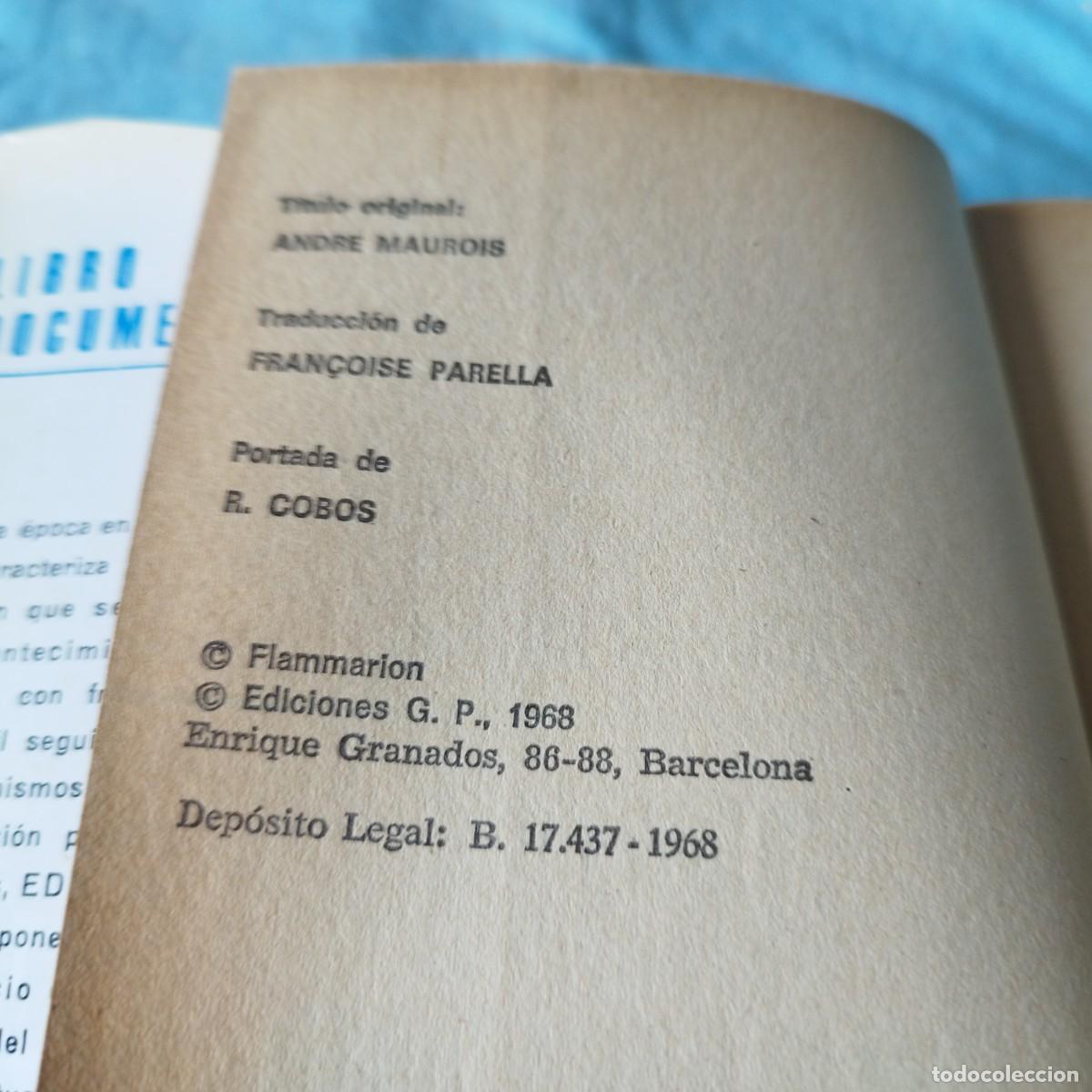 Libros de segunda mano: ANDRE MAUROIS / JACQUEZ SUFFEL / GARA 59 / EDICIONES GP - Foto 5