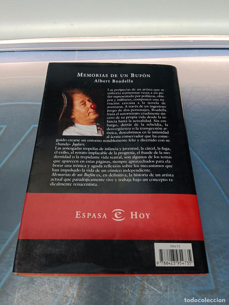 Libros de segunda mano: libro, Memorias de un buf&oacute;n , Albert Boadella - Foto 3