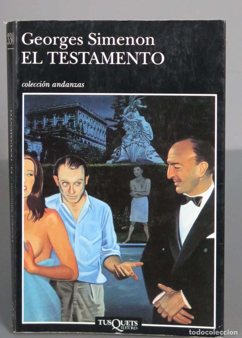 Libros de segunda mano: El Testamento. Georges Simenon - Foto 1