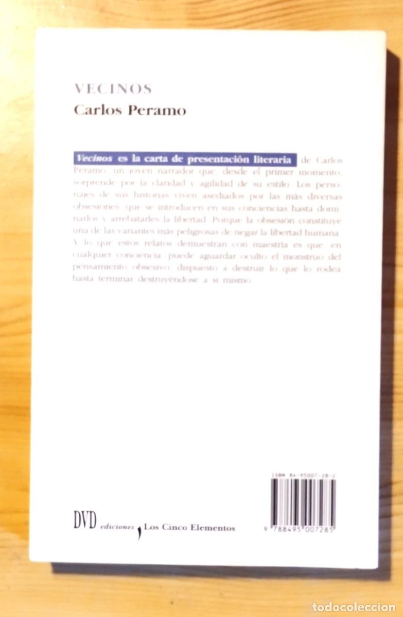 Libros de segunda mano: VECINOS. CARLOS PERAMO. DVD EDICIONES, 2000. - Foto 2