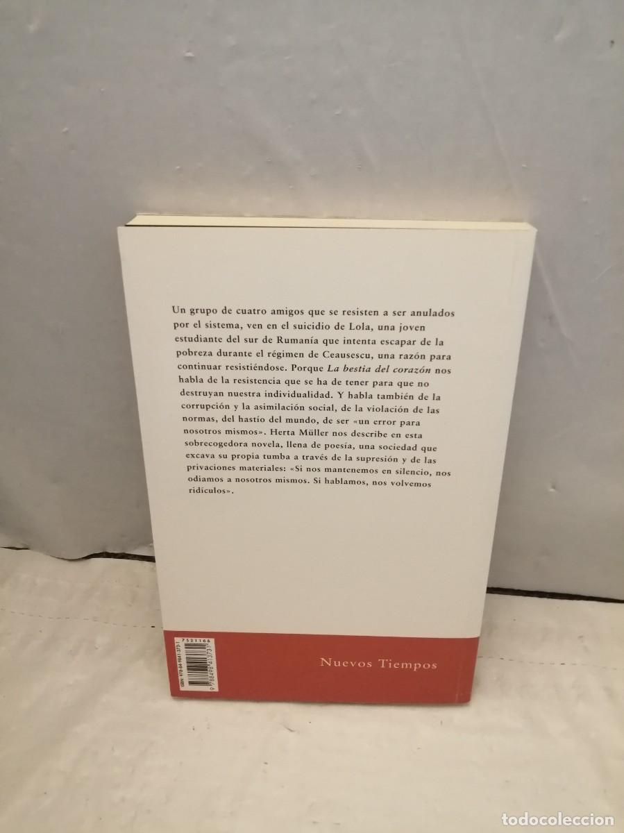 Libros de segunda mano: La bestia del coraz&oacute;n (Primera edici&oacute;n) - Foto 2