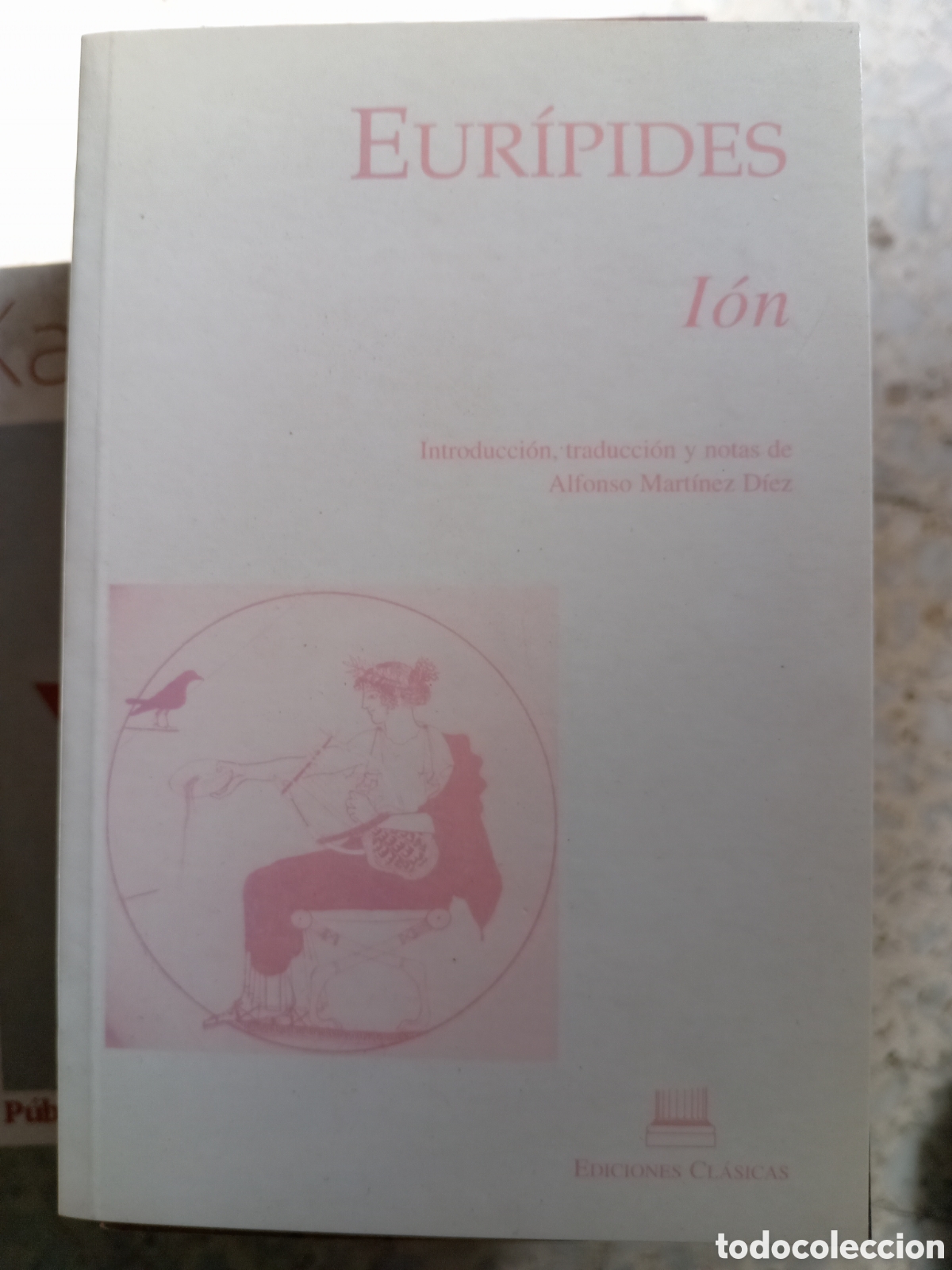 Libros de segunda mano: EURIPIDES ION EDICIONES CLASICAS