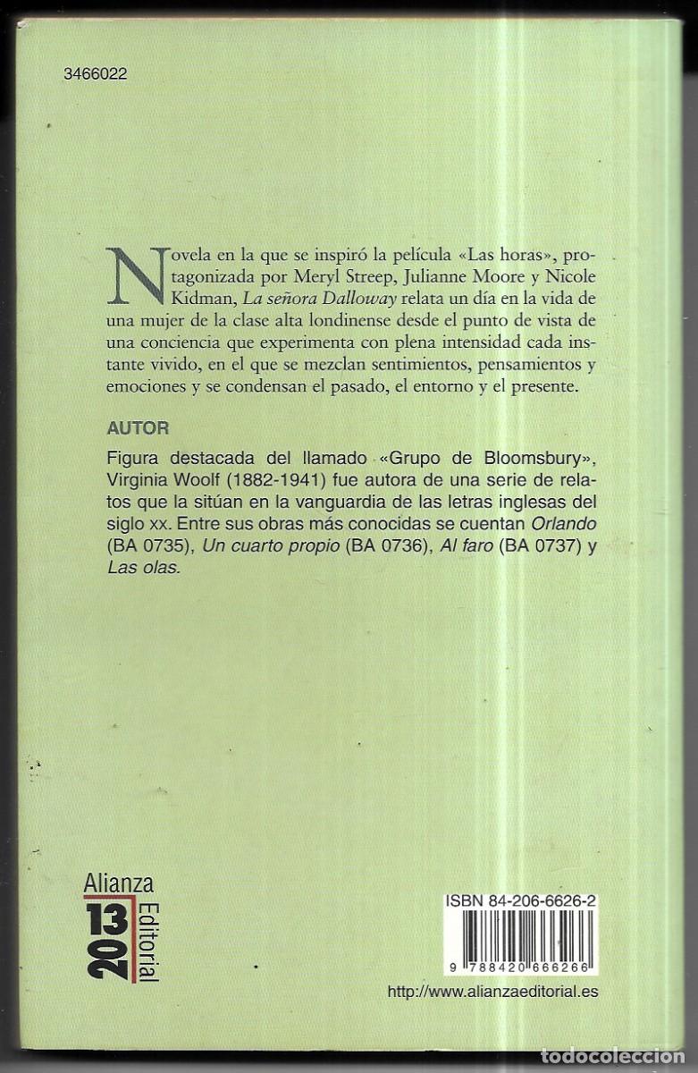 Libros de segunda mano: Virginia Woolf . La señora Dalloway - Foto 2