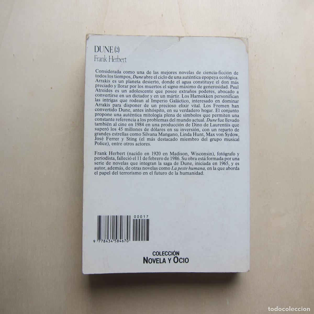 Libros de segunda mano: DUNE (2) - FRANK HERBERT (NOVELA Y OCIO) NOVELA - Foto 2