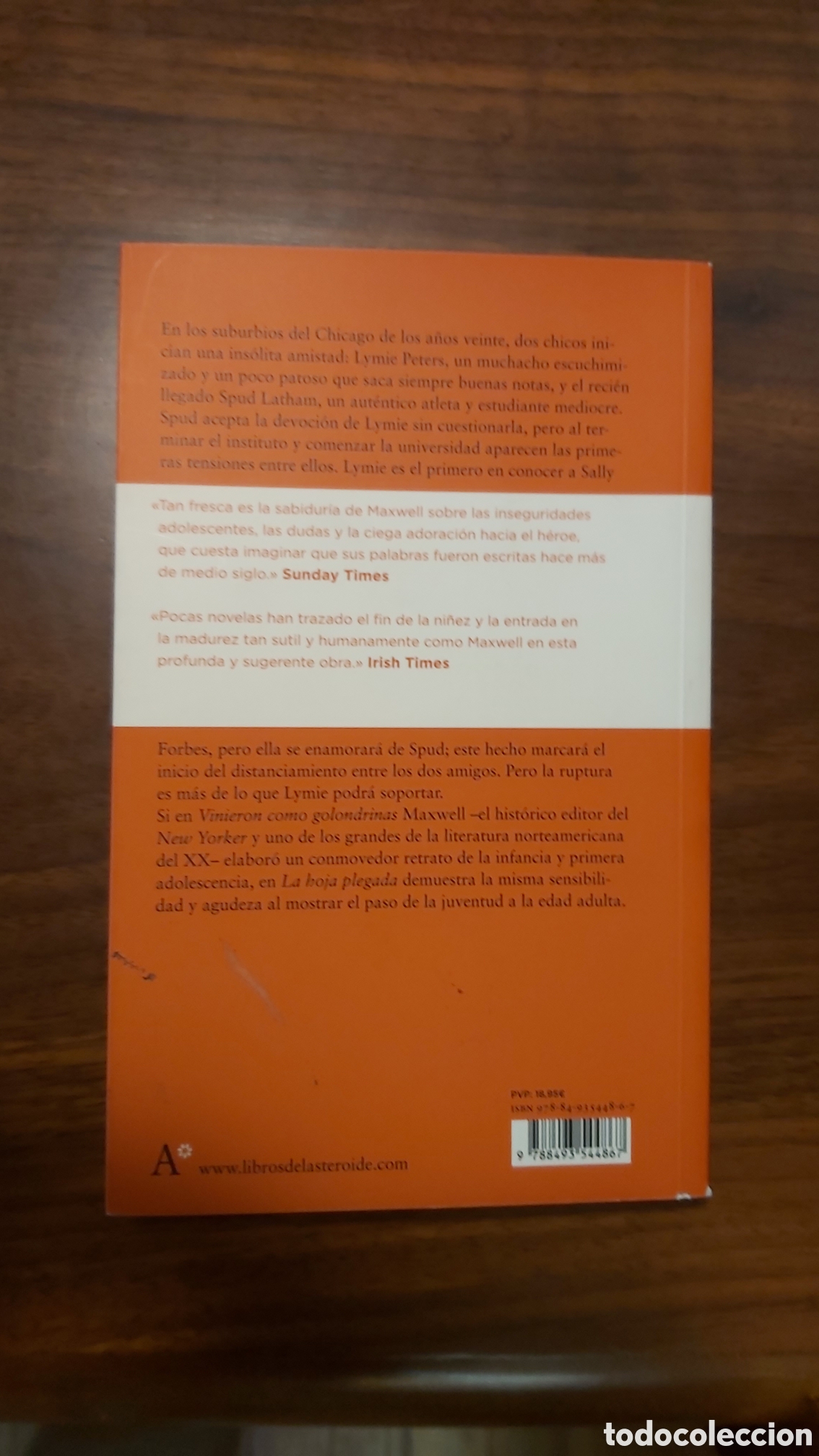 Libros de segunda mano: LA HOJA PLEGADA / WILLIAM MAXWELL - Foto 2