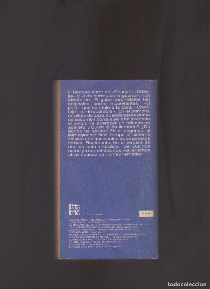 Libros de segunda mano: Bd. El gu&iacute;a (Frederick Forsyth) - Foto 2