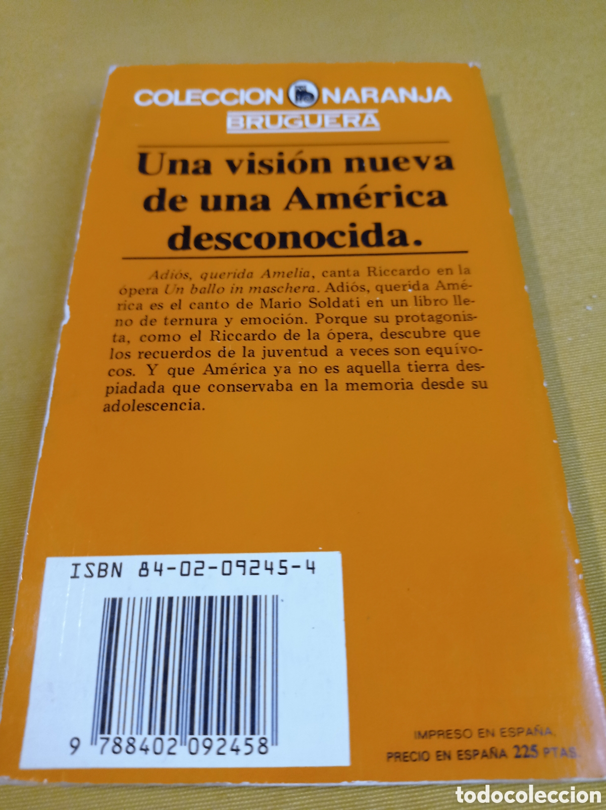 Libros de segunda mano: ADIOS QUERIDA AMELIA,MARIO SOLDATI - Foto 2