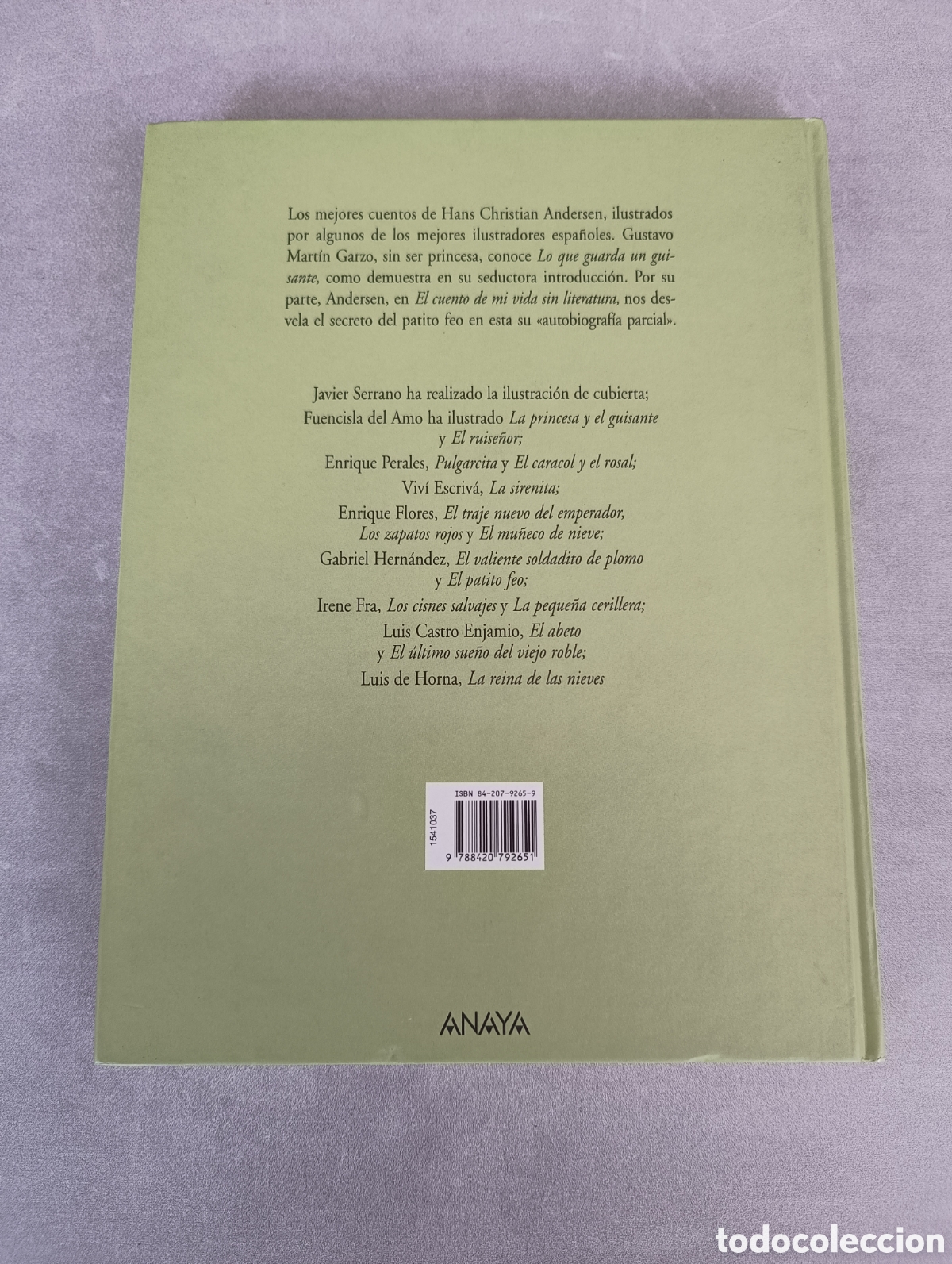 Libros de segunda mano: Cuentos de Andersen. Anaya. - Foto 2