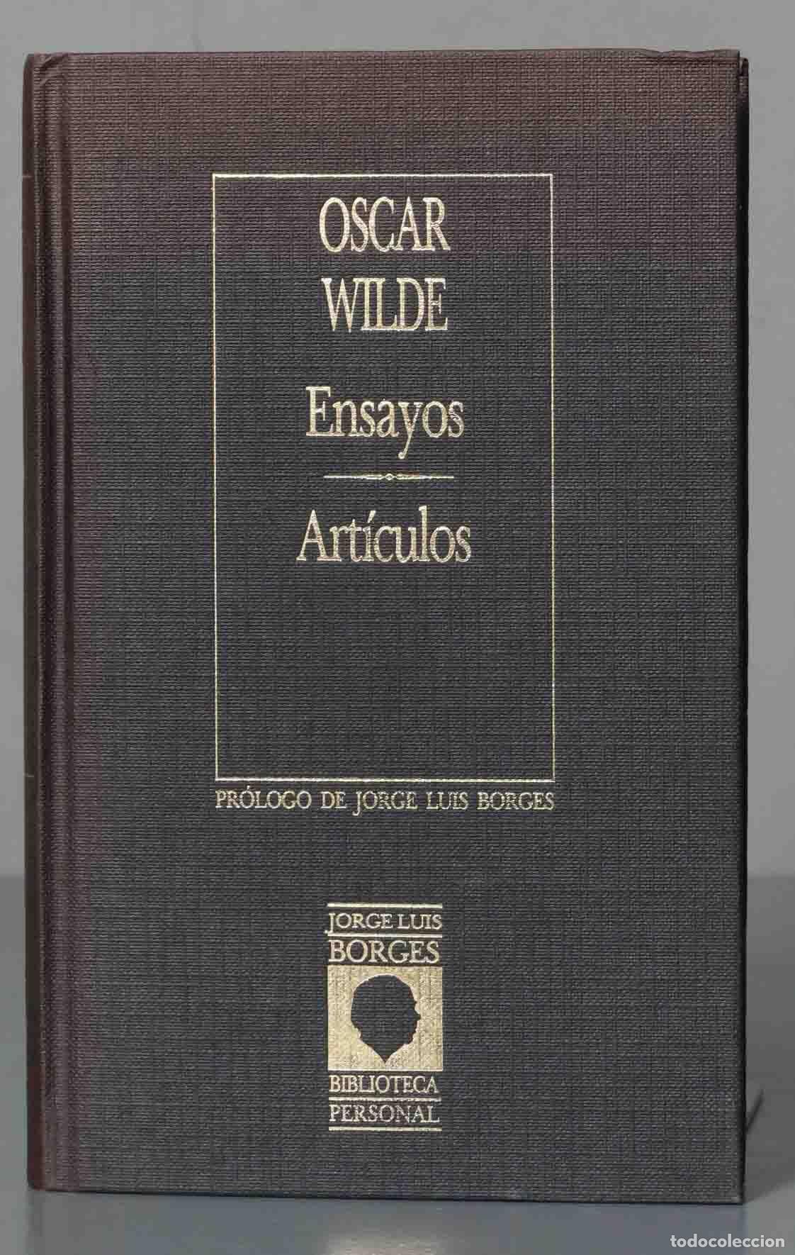 Libros de segunda mano: Ensayos. Art&iacute;culos. Wilde - Foto 1
