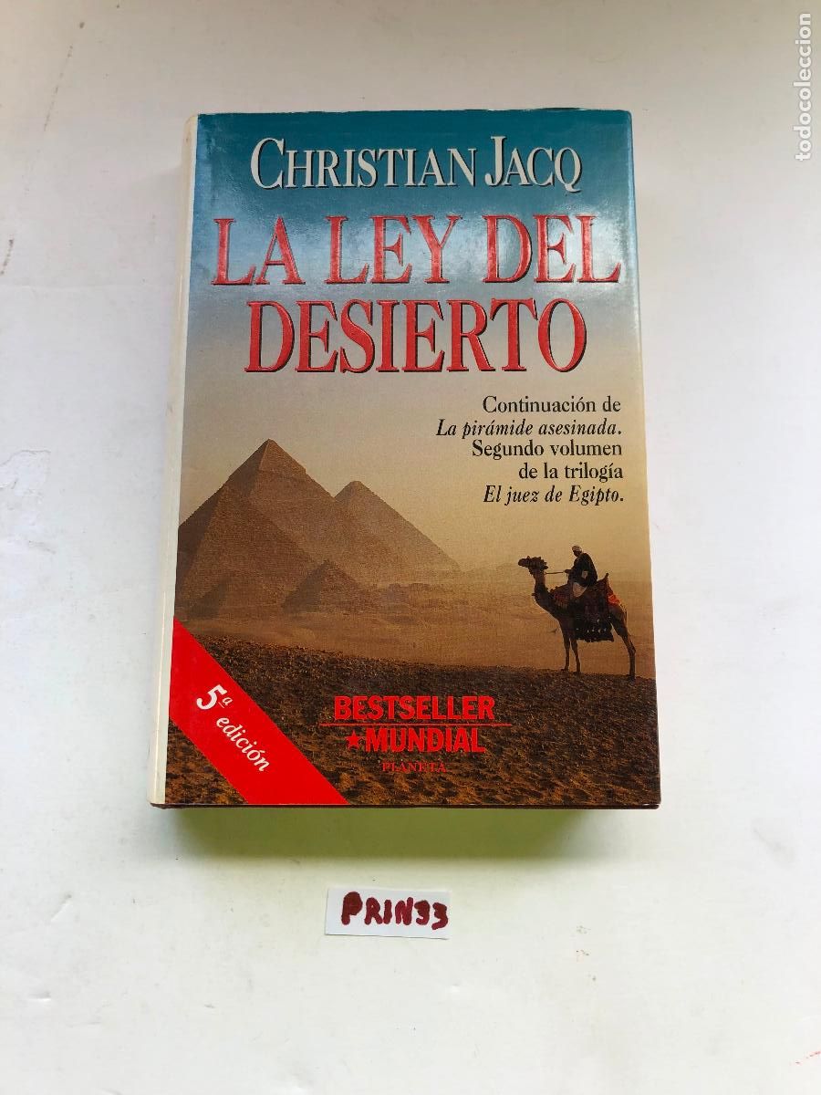 Libros de segunda mano: La ley del desierto - Foto 1