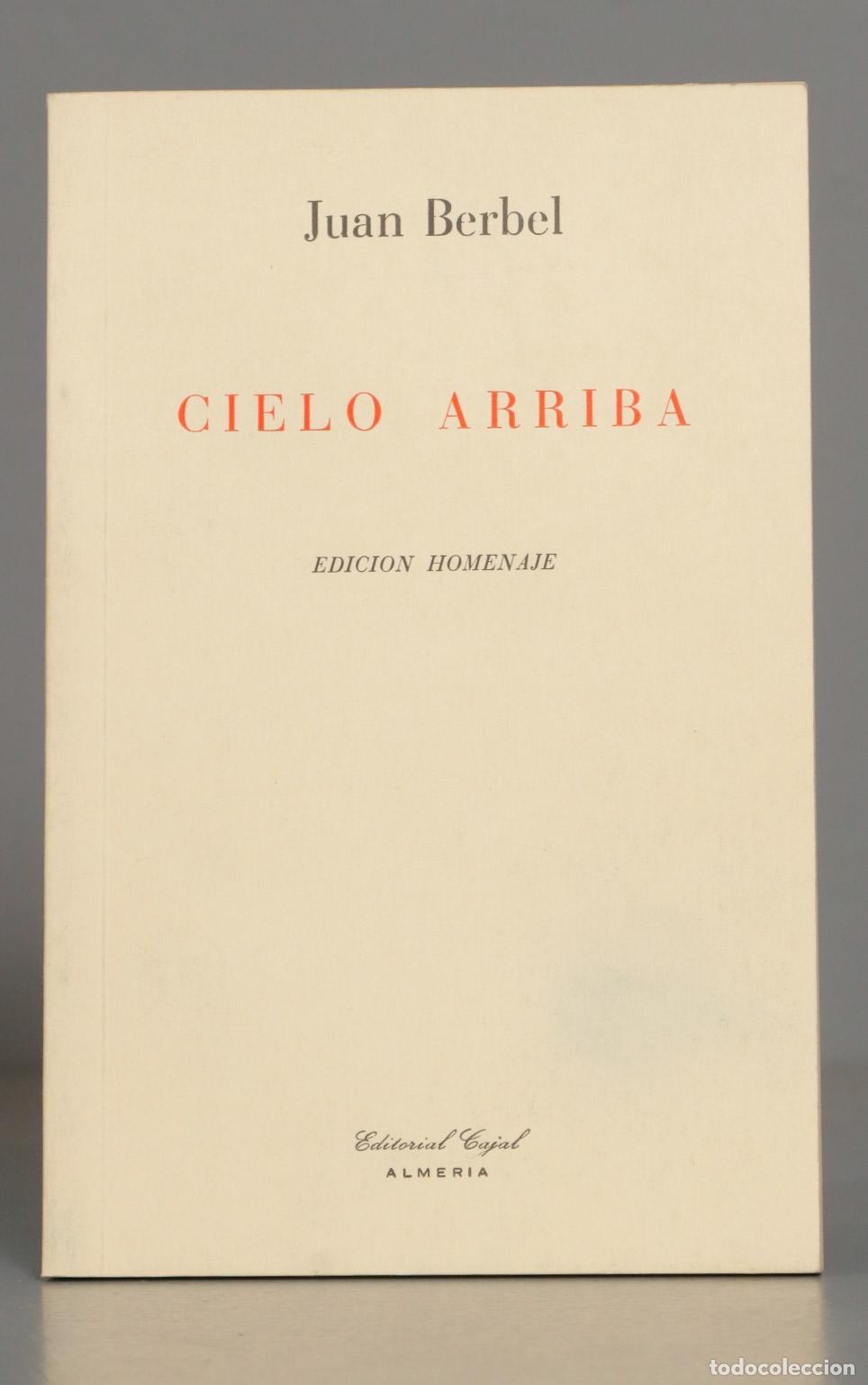 Libros de segunda mano: Cielo arriba. BERBEL - Foto 1