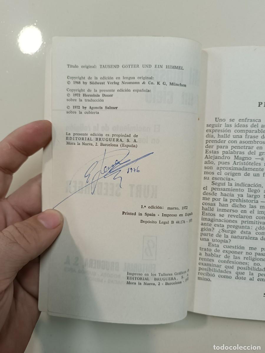 Libros de segunda mano: Mil dioses y un cielo - Foto 2