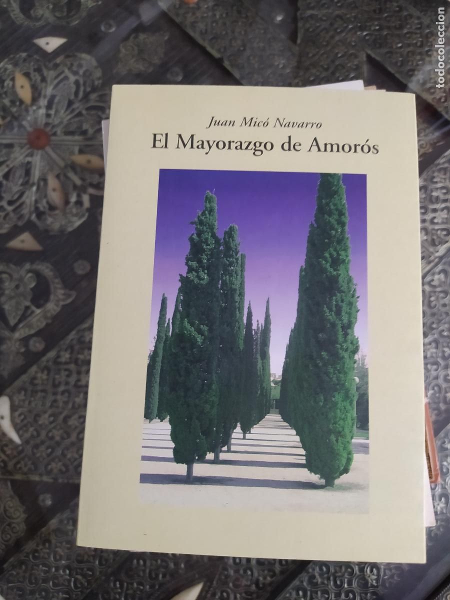 Livres d'occasion: El Mayorazgo de Amor&oacute;s. Juan M. Navarro. Libro raro. 2005. L.20558-481