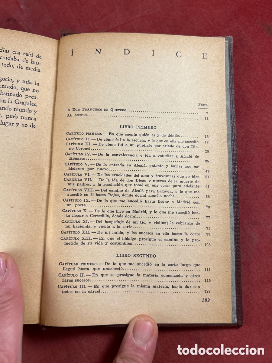 Libros de segunda mano: HISTORIA DE LA VIDA DEL BUSC&Oacute;N. QUEVEDO - Foto 4