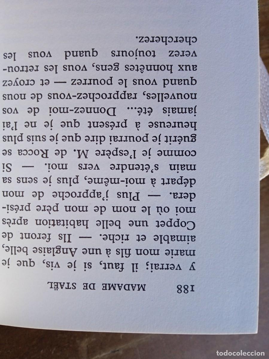 Libros de segunda mano: A leur mere, Madame de Stael - Foto 11