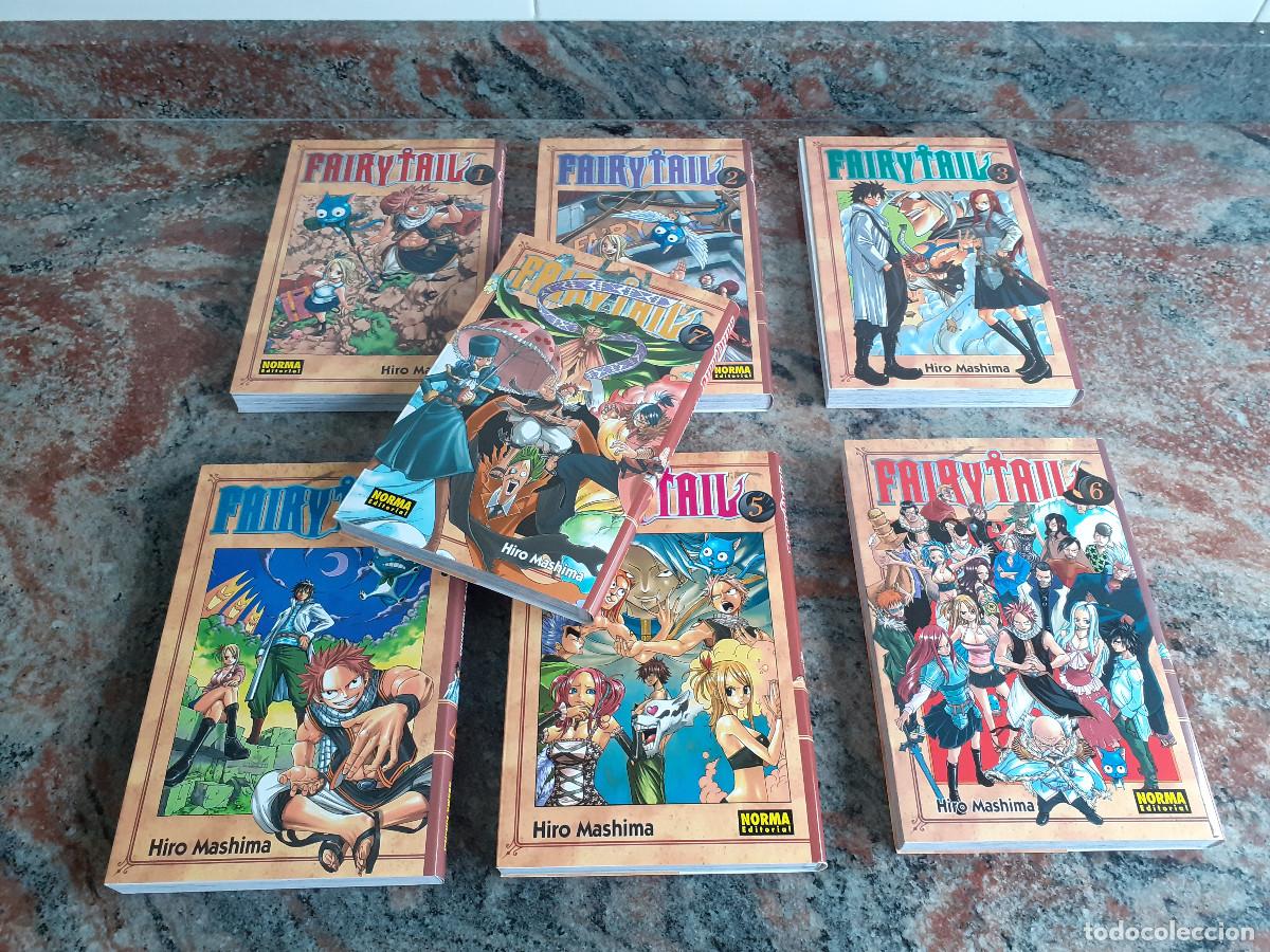 Libros de segunda mano: Lote de 8 libros FAIRY TAIL - Foto 1