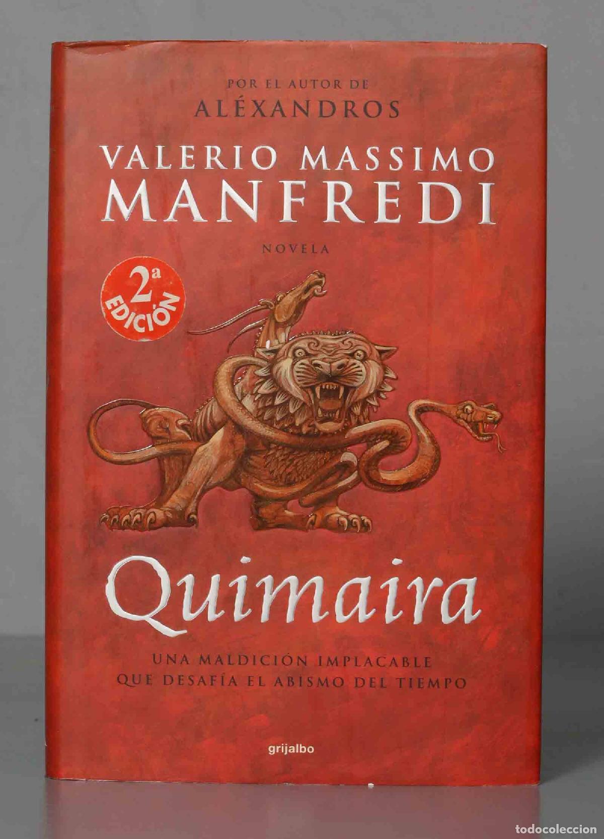 Libros de segunda mano: Quimaira. Valerio Massimo Manfredi - Foto 1
