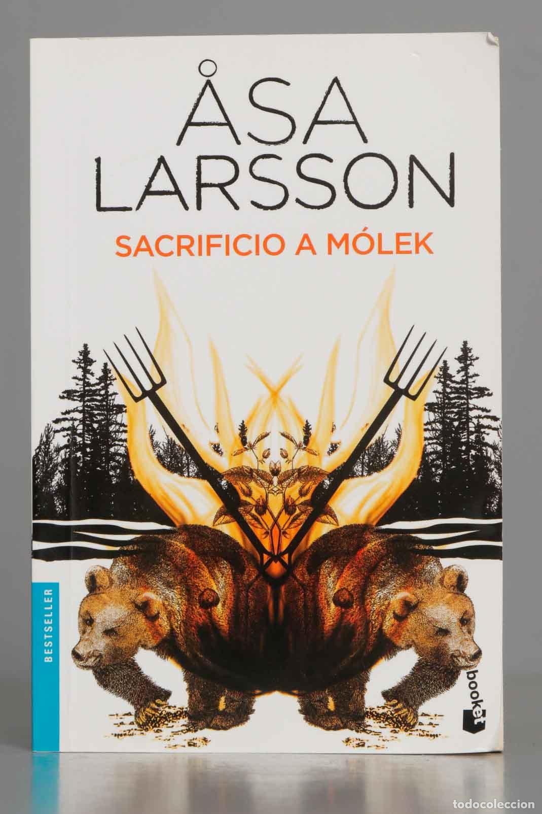 Libros de segunda mano: Sacrificio a M&oacute;lek. &Aring;sa Larsson - Foto 1