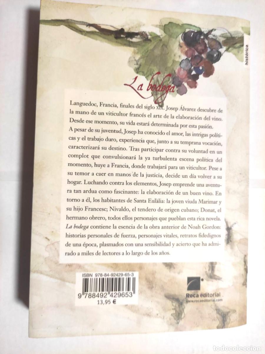 Libros de segunda mano: La bodega - Noah Gordon - Foto 2