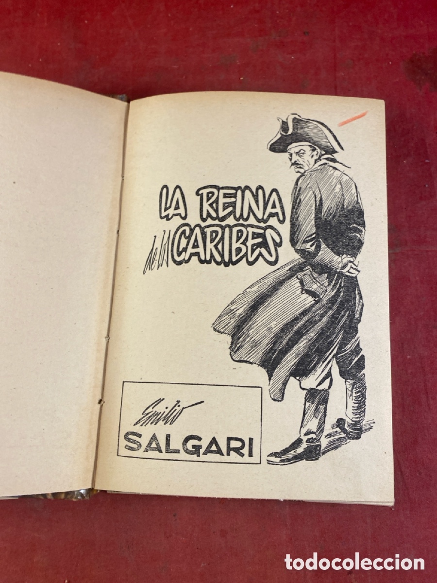 Libros de segunda mano: SALGARI. LA REINA DE LOS CARIBES - Foto 2