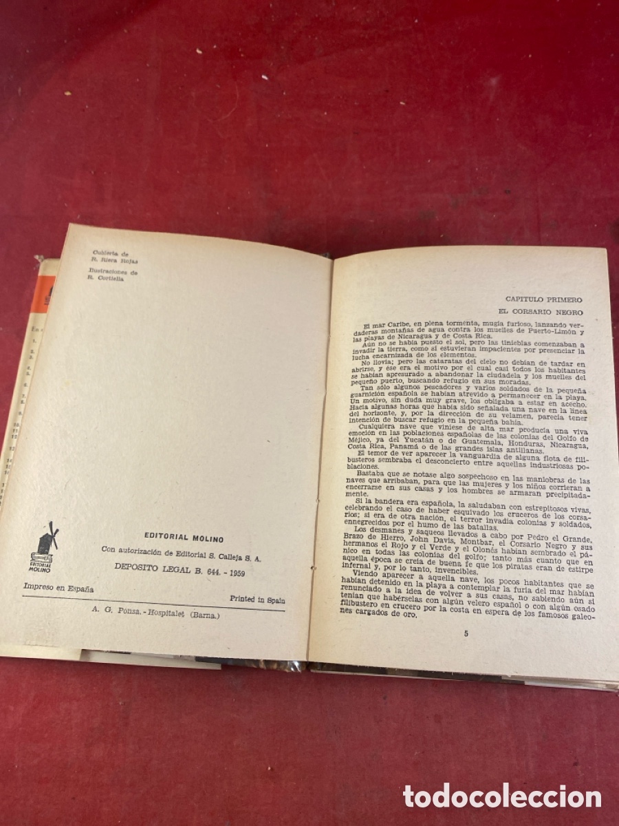 Libros de segunda mano: SALGARI. LA REINA DE LOS CARIBES - Foto 3