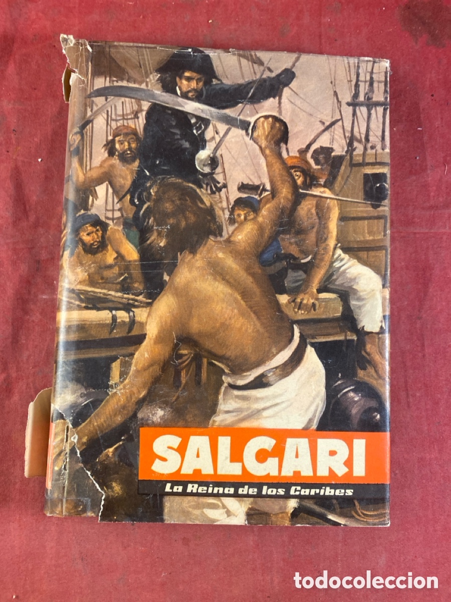 Libros de segunda mano: SALGARI. LA REINA DE LOS CARIBES - Foto 1